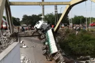 La oposición pide explicaciones por el derrumbe del puente del Manantial Sur