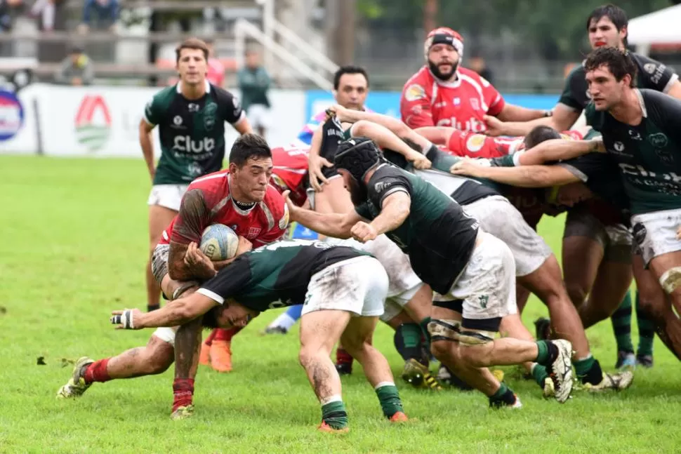 PRONÓSTICO ABIERTO. Entre Tucumán Rugby y Los Tarcos puede pasar de todo. la gaceta / foto de DIEGO ARAOZ (archivo)