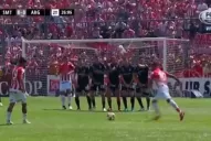 Video: insólito penal no cobrado a San Martín en La Ciudadela