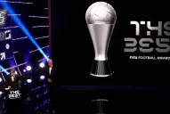 Lionel Messi votó en tercer lugar a Ronaldo, que no lo eligió en el podio