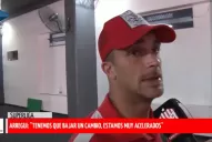 Martos y Arregui analizaron el empate ante Argentinos en San Martín TV