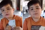 El niño tucumano que quiere gastar todo su dinero en panchuques se volvió un fenómeno viral