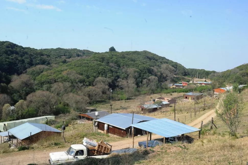 EN CRECIMIENTO. El barrio cerrado ubicado en lo alto del cerro San Javier. la gaceta / foto de héctor peralta 