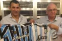 Los dirigentes de Gremio y de Atlético compartieron otra reunión de camaradería