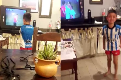 El pequeño que lloró por la expulsión de Lucchetti cumplirá su sueño