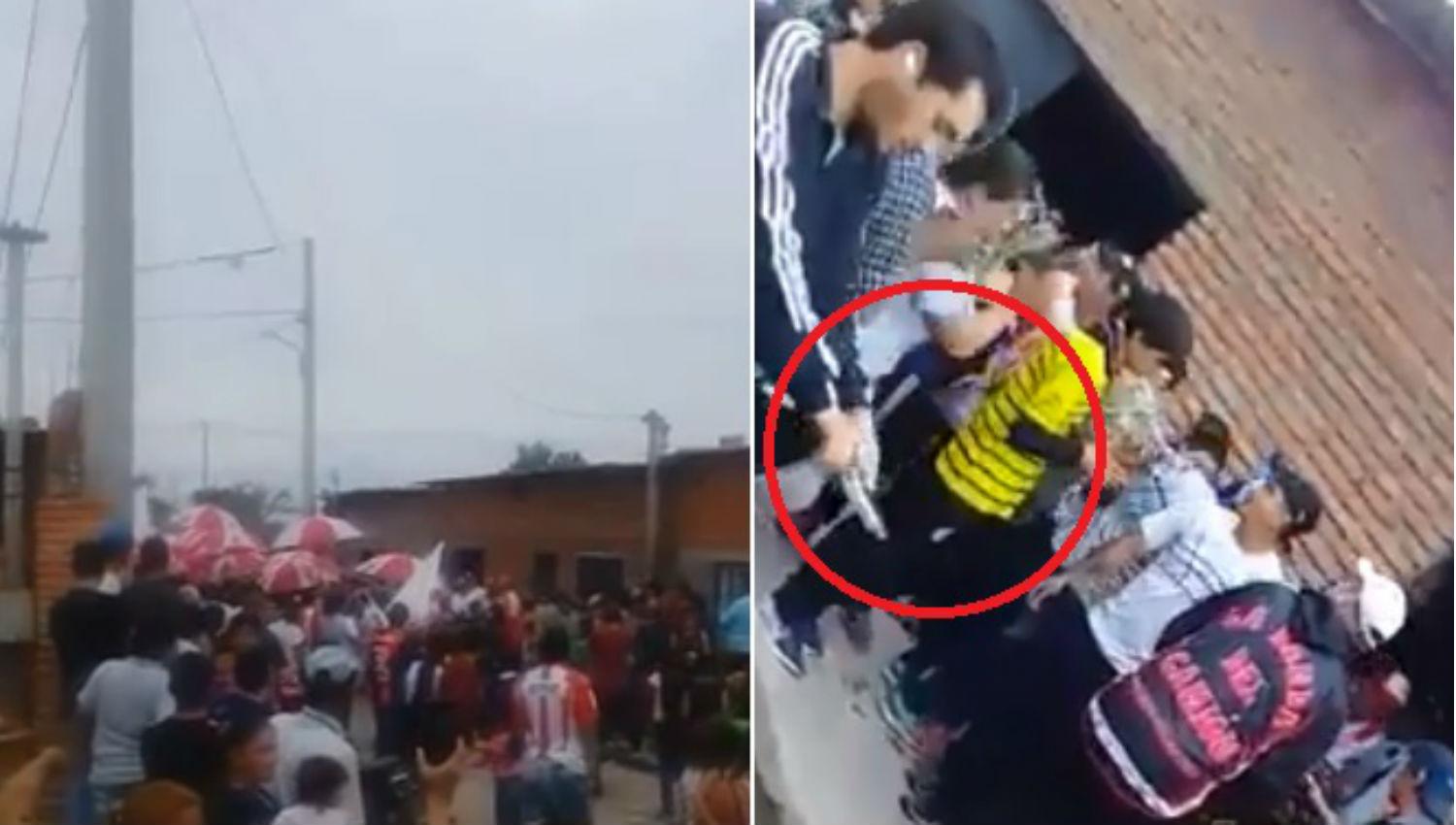 A los tiros en plena calle: la polémica despedida al hombre asesinado en el barrio San Roque