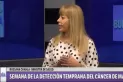 Rossana Chahla: cada 30 segundos a una mujer le diagnostican un cáncer de mama