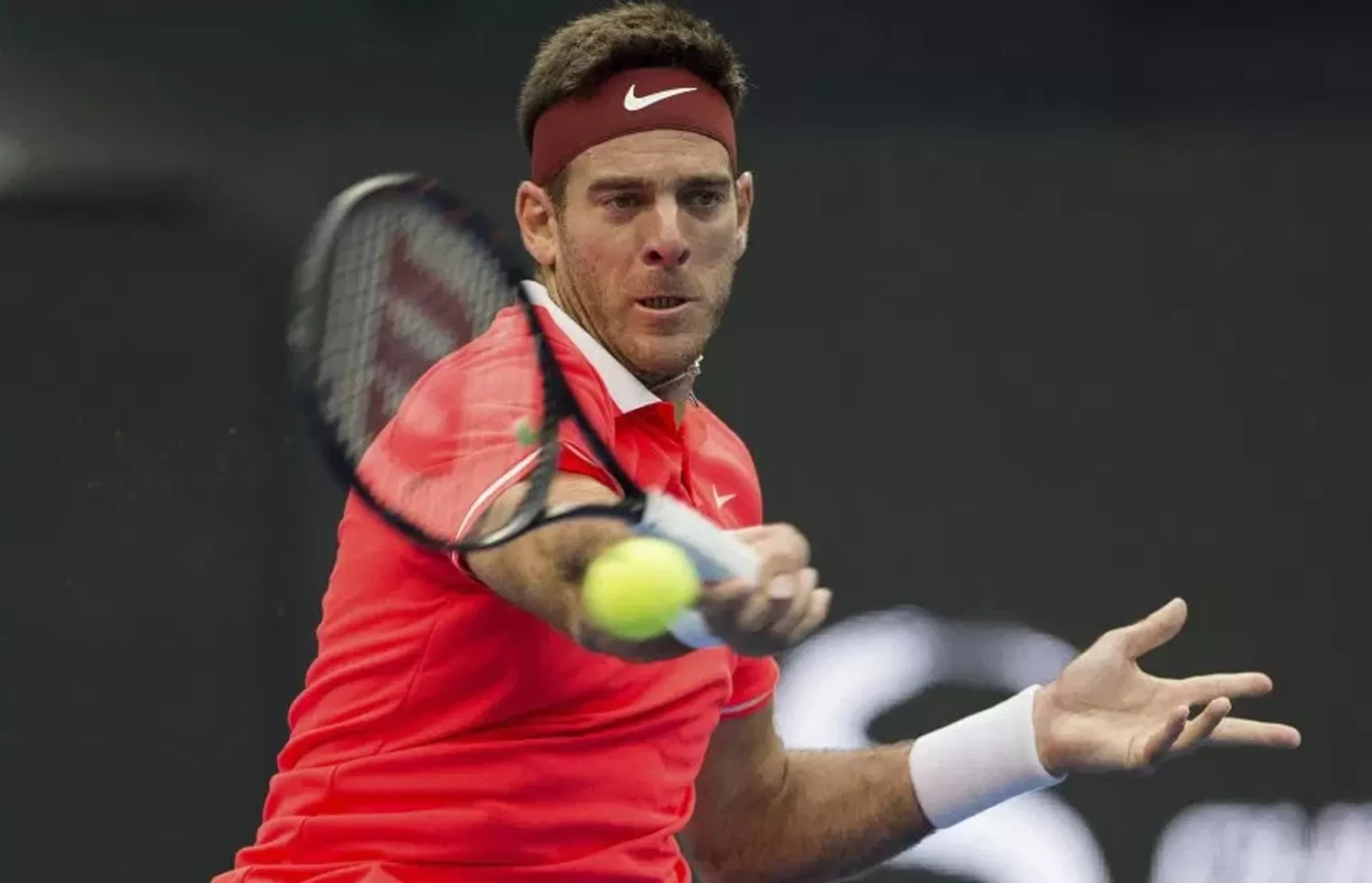 JUAN MARTÍN DEL POTRO. Llegó a la final por la retirada de su rival. 