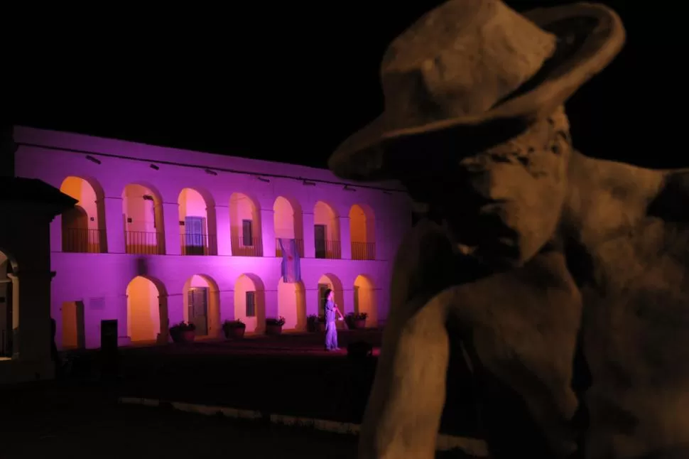 PARQUE 9 DE JULIO. Una instalación lumínica sonora se verá en el Museo de la Industria Azucarera. LA GACETA / FOTO DE NÉS INÉS QUINTEROS ORIO.-