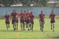 “Tino” volvió a hacer fútbol con el plantel de San Martín