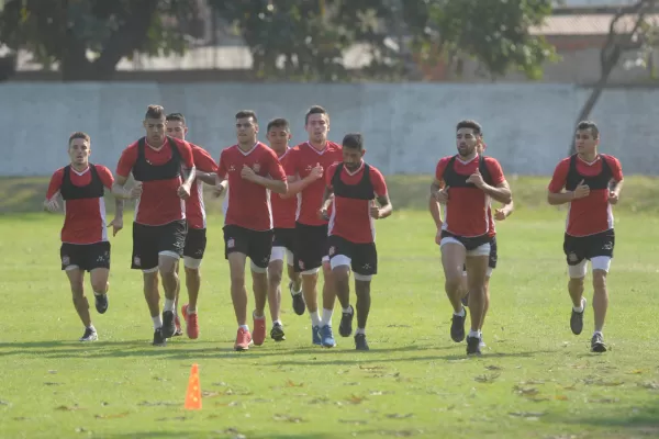“Tino” volvió a hacer fútbol con el plantel de San Martín