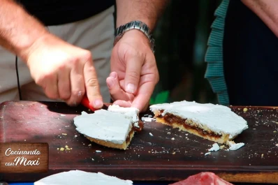 Hoy, en Cocinando con Maxi: pastel de novia