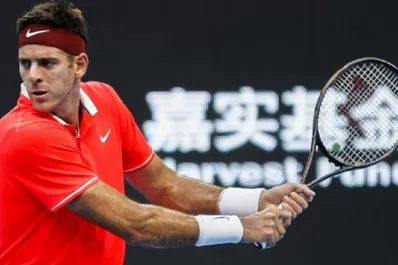 Ni la gripe frenó a Del Potro, que luchó y ganó en su debut en Shangai