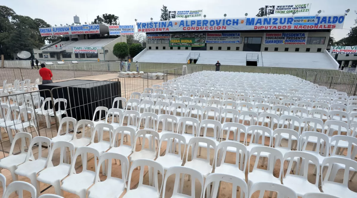 Hipódromo, durante un acto del año 2013.