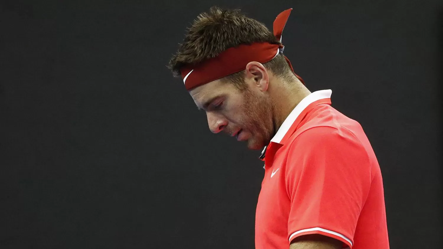 AFUERA. Del Potro abandonó en Shangai.