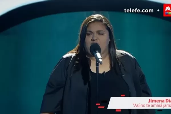 Jimena Díaz, la tucumana elegida por tres de los cuatro jurados en La Voz Argentina