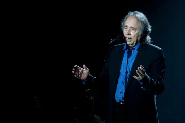 Por problemas de salud, se suspendió la función de Serrat en el Mercedes Sosa