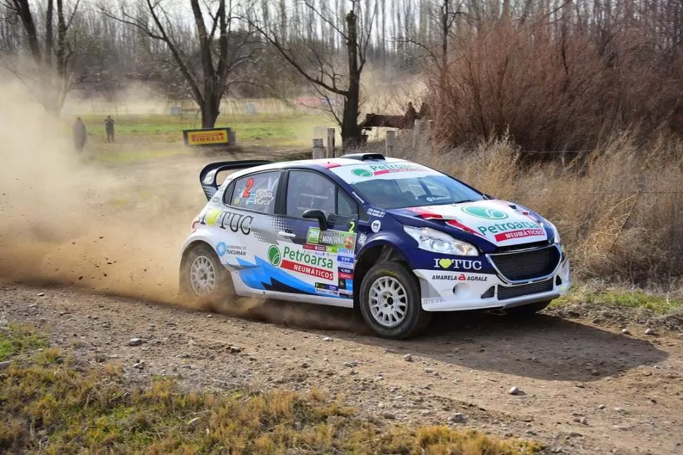 PROTAGONISTA. El Peugeot 208 MR de Gerónimo Padilla regresa a la competencia en Entre Ríos y quiere dar pelea. foto de MARCELINO MERCADO 