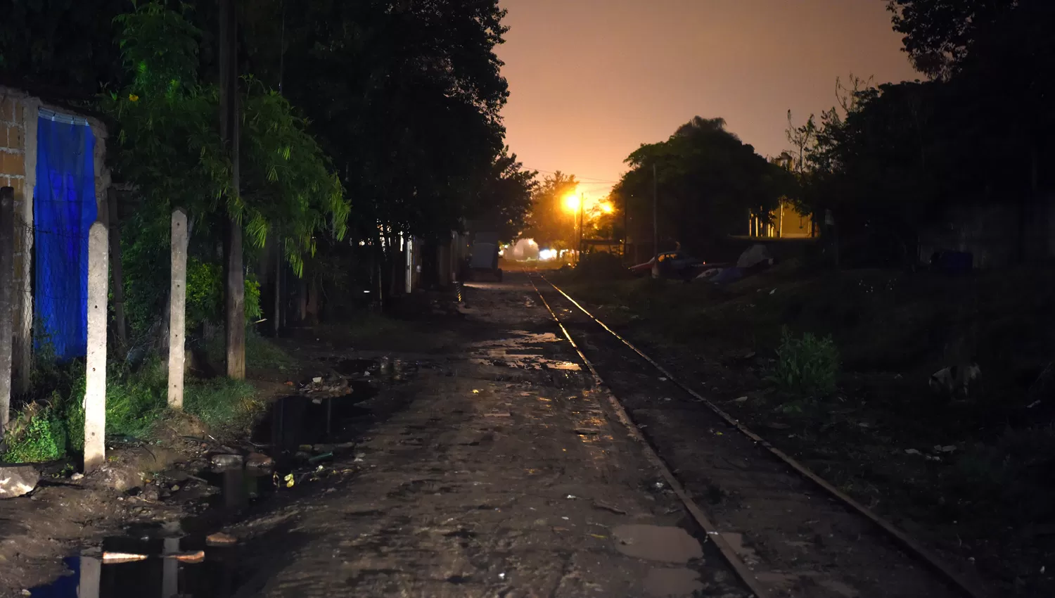 UN PELIGRO. La zona donde se produjo el crimen es de difícil acceso.