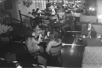 Otro ladrón quedó filmado cuando robaba una cartera en un bar