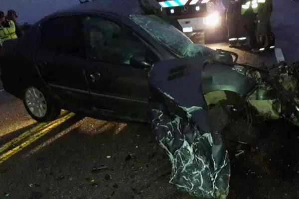 Un tucumano murió al chocar en la ruta 34