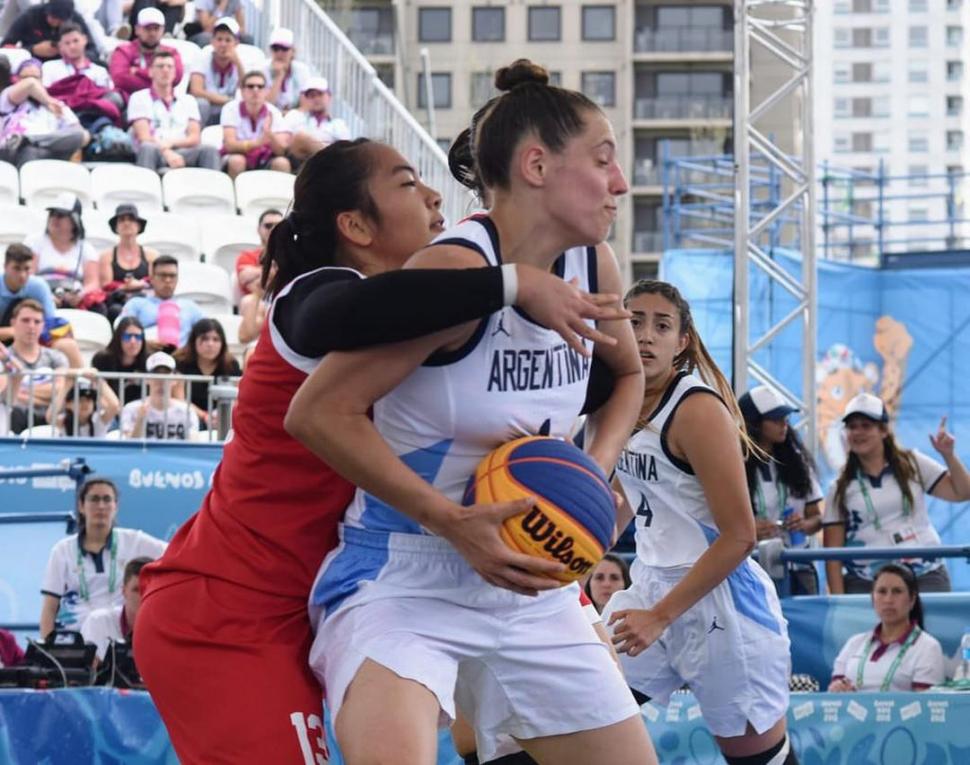 BÁSQUET. Argentina avanzó a cuartos.  