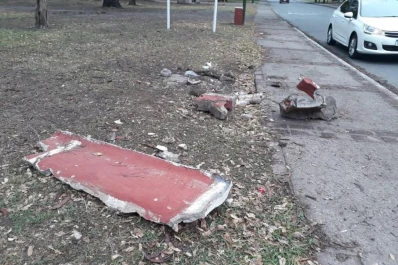 El vandalismo parece no dar tregua en los paseos públicos