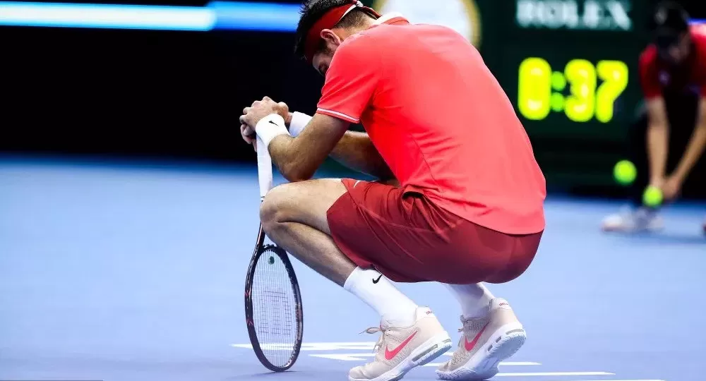 JUAN MARTÍN DEL POTRO. Se lesionó en el último torneo.