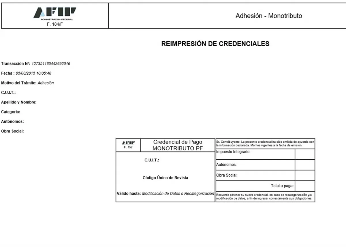 Cómo sacar el CUIT en forma digital