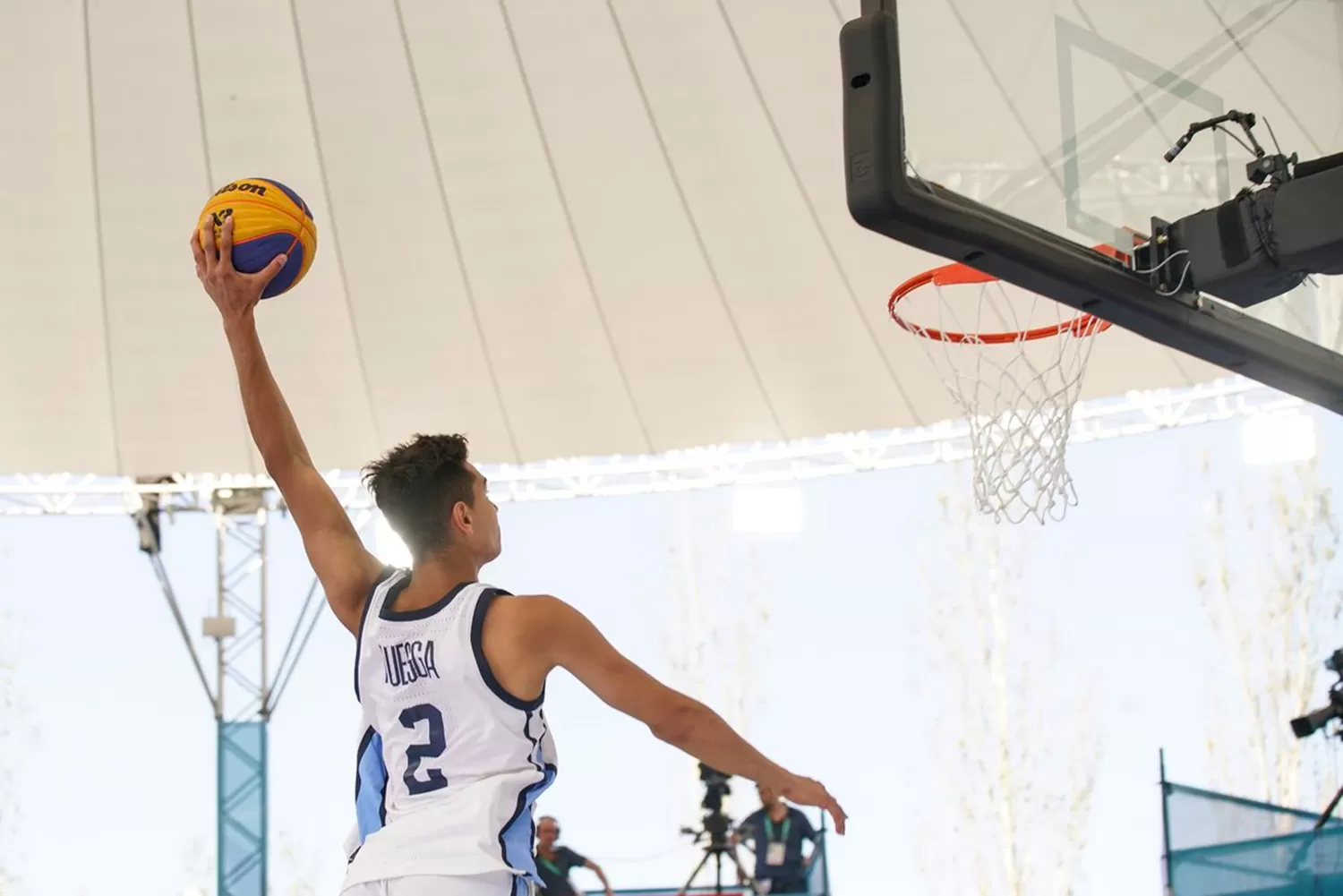 UNA DE LAS MEDALLAS FUE PARA EL BÁSQUET MASCULINO