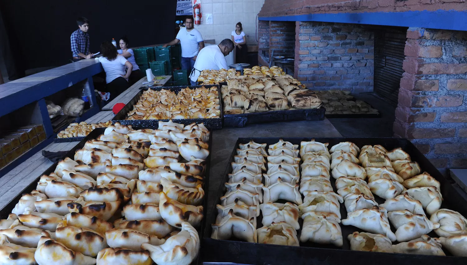 Las empanadas fueron la comida elegida por los peronistas.