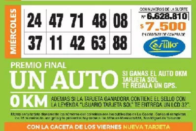 Los Números de Oro de LA GACETA