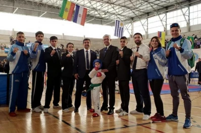 Volvieron felices y con numerosas medallas