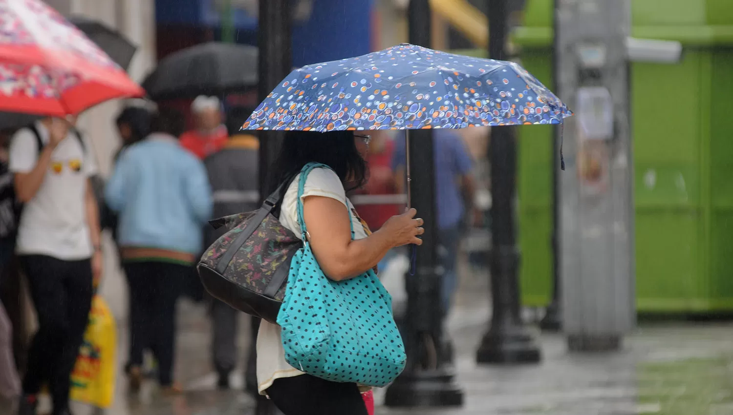 Las lluvias podrían llegar a todas las provincias de la región.