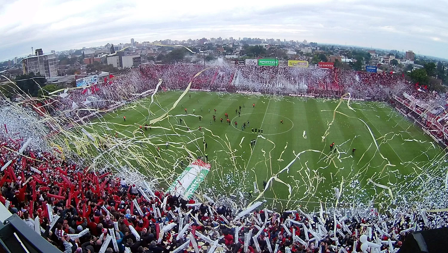 REPLETA. Los simpatizantes esperan repetir este fin de semana la postal de la cancha vestida de rojo y blanco.