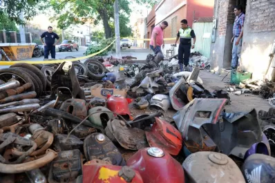 “El que compra motopartes robadas también delinque”, afirmó el fiscal López Ávila