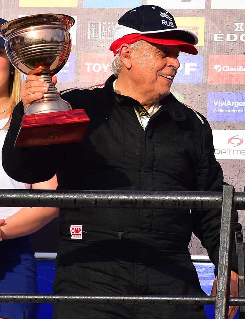 LOGROS. El fin de semana fue 2° en Entre Ríos; en el año, sumó varios podios. 