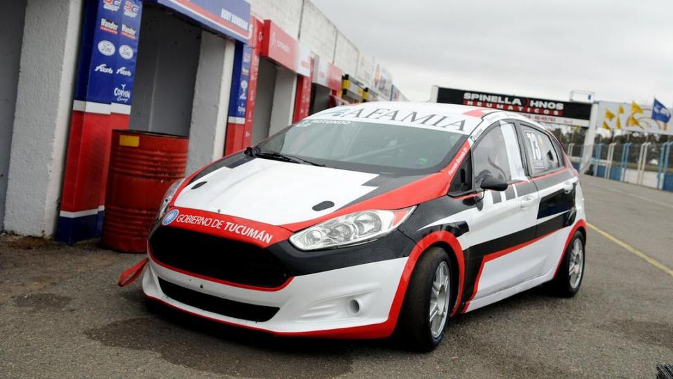 ASÍ SE VEN. Uno de los Ford que manejarán los Rotondo en la cita riocuartense. @prensatn