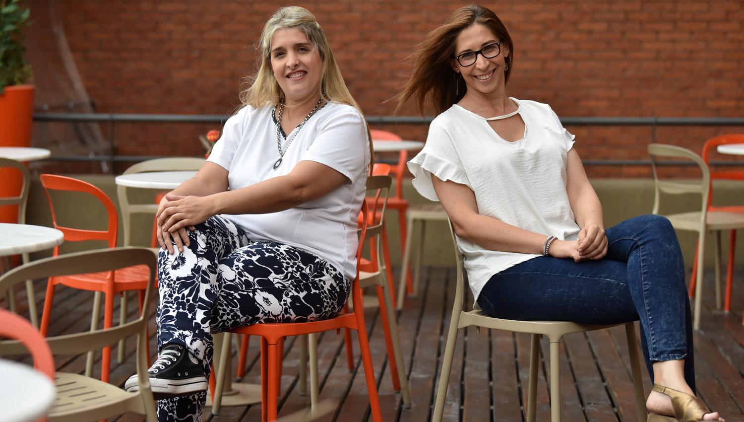  ANDREA MOJICA Y SU MAMÁ ALEJANDRA CAÑETE.-