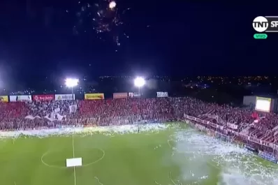 Mirá el impresionante recibimiento para San Martín en La Ciudadela