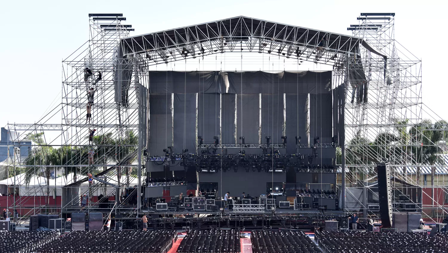 TODO LISTO. La estrella de Disney Chanel subirá al escenario a las 20.