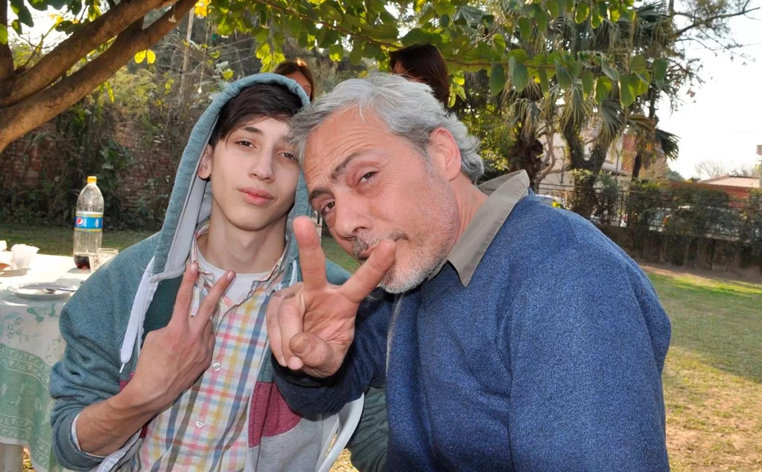 VALENTÍN VILLEGAS Y SU PAPÁ. Allegados y vecinos de Yerba Buena marcharán para pedir Justicia por Valentín.