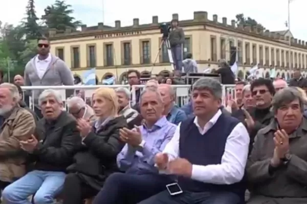 El arzobispo de Luján despega al Papa de la misa con los Moyano