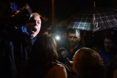 En imágenes: la marcha por el crimen de Valentín Villegas