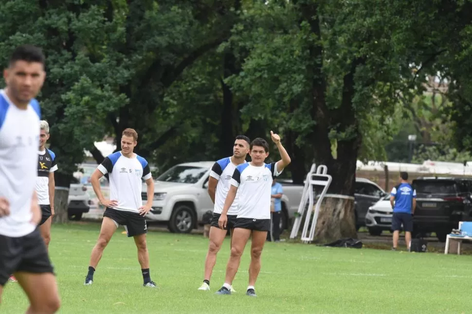 DE ÚLTIMO MOMENTO. Un problema muscular marginó al simoqueño del viaje a Buenos Aires. Aprovechó el fin de semana para ponerse a pleno y enfrentar al “Rojo”. LA GACETA / FOTO DE Analía Jaramillo