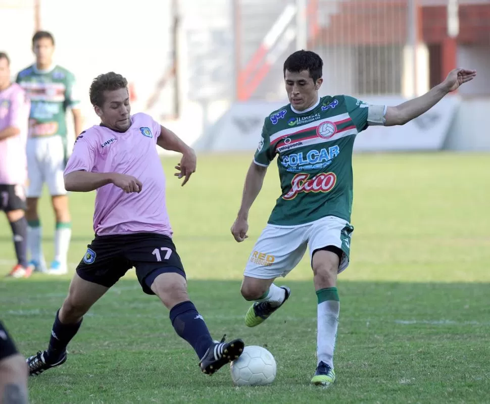 EL TERMÓMETRO. Pérez es el eje del fútbol en San Jorge. la gaceta / archivo