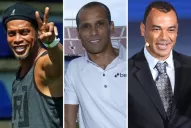 Ronaldinho, Rivaldo y Cafú, los deportistas pro Bolsonaro