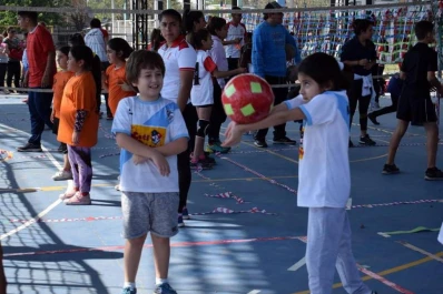Los más chicos y los más grandes, juntos