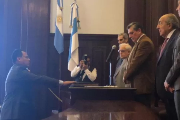 Asume el primer juez interino provincial