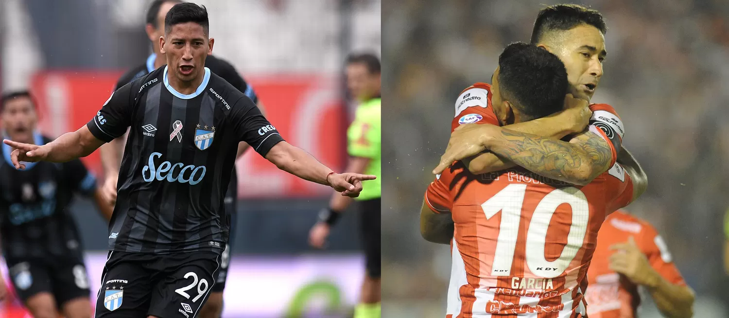 POR MÁS FESTEJOS. Atlético y San Martín jugarán una fecha importante para su futuro.